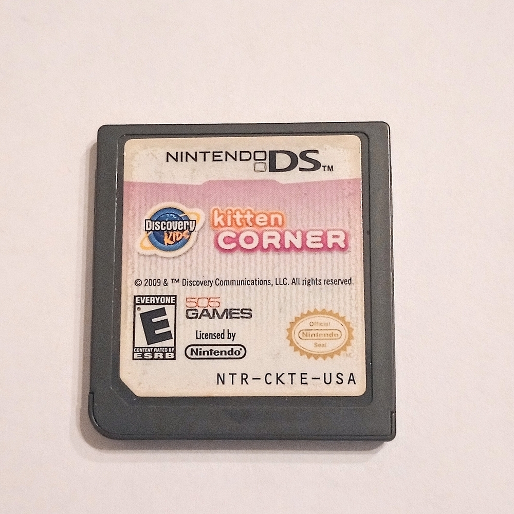 Nintendo DS Game Kitten Corner, Cartridge Only.